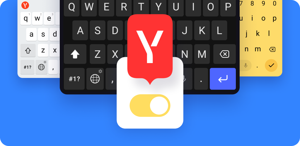 کیوبرد یاندکس Yandex Keyboard