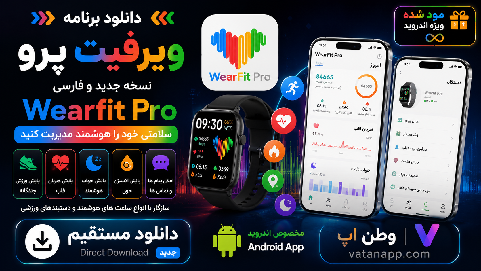 ویرفیت پرو Wearfit Pro