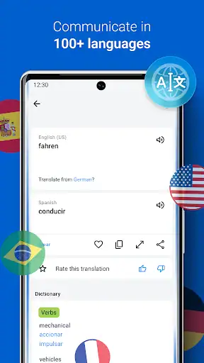 آی ترنسلیت iTranslate Translator - اسکرین‌شات 1