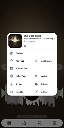 پاور ای ام پی Poweramp Music Player - اسکرین‌شات 2