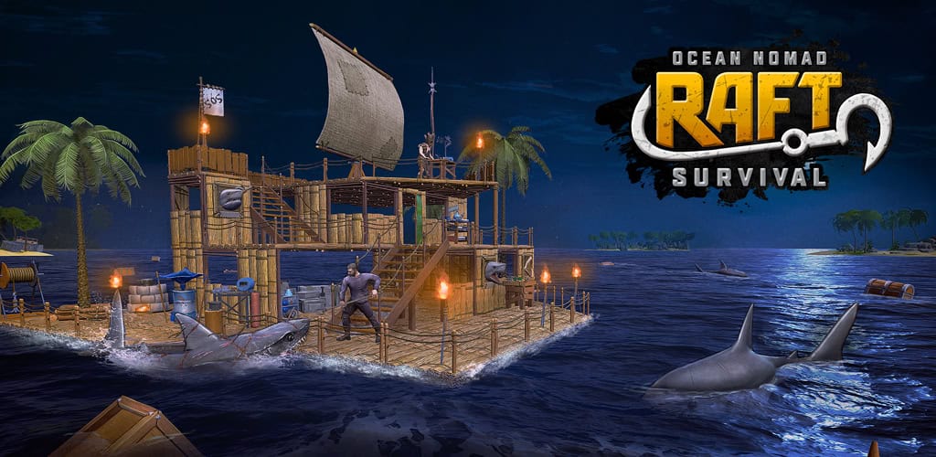 بقا در اقیانوس Raft Survival
