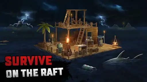 بقا در اقیانوس Raft Survival - اسکرین‌شات 1