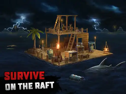 بقا در اقیانوس Raft Survival - اسکرین‌شات 13