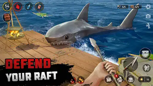 بقا در اقیانوس Raft Survival - اسکرین‌شات 2