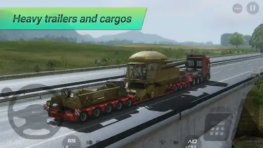 کامیون اروپا Truckers of Europe 3 - اسکرین‌شات 8