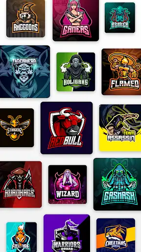 ساخت لوگو گیمینگ Esports Gaming Logo Maker - اسکرین‌شات 1