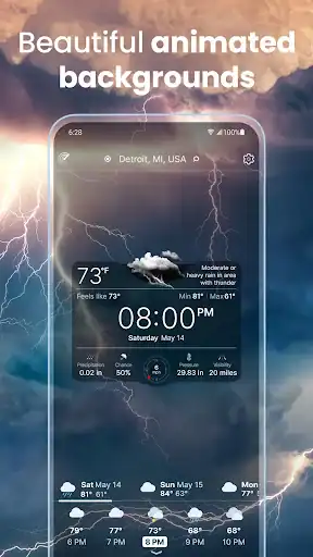 ودر لایو Weather Live - اسکرین‌شات 3
