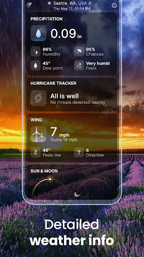 ودر لایو Weather Live - اسکرین‌شات 4