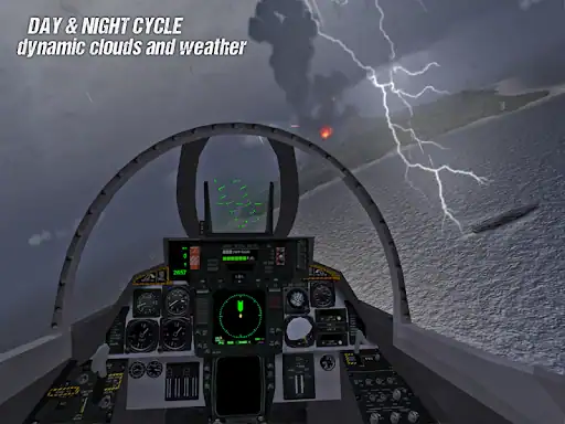 شبیه‌ ساز پرواز جت Carrier Landings Pro - اسکرین‌شات 12