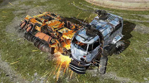 خط قرمز نبرد Crossout Mobile - اسکرین‌شات 16