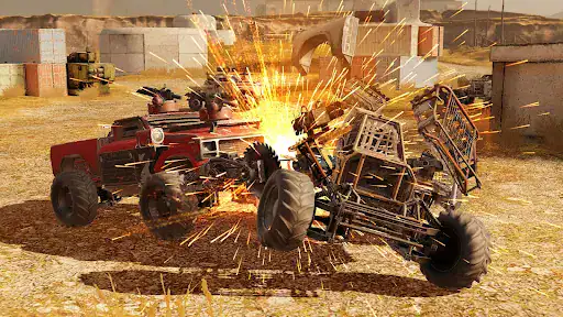 خط قرمز نبرد Crossout Mobile - اسکرین‌شات 22