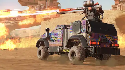 خط قرمز نبرد Crossout Mobile - اسکرین‌شات 3