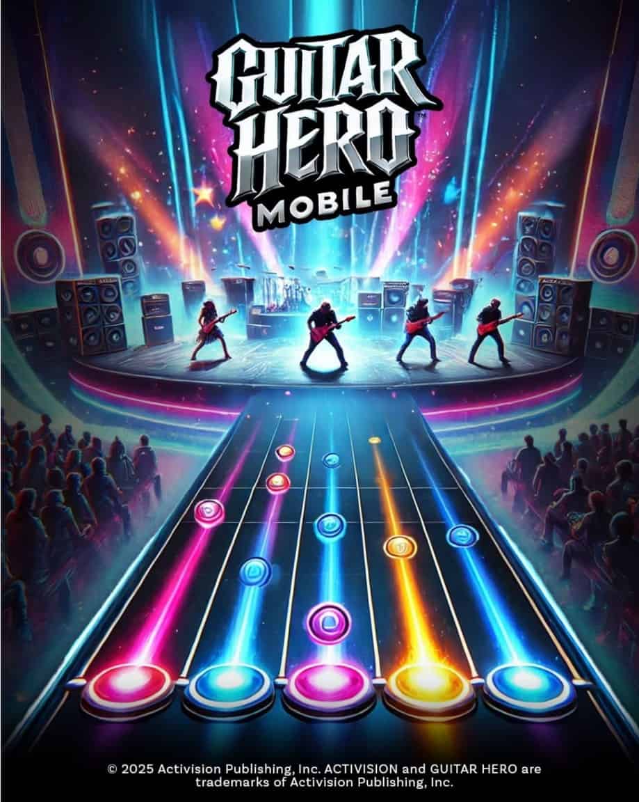 879567 تبلیغ Guitar Hero Mobile با تصویر ساخته شده توسط هوش مصنوعی در اینستاگرام اکتیویژن - گیمفا