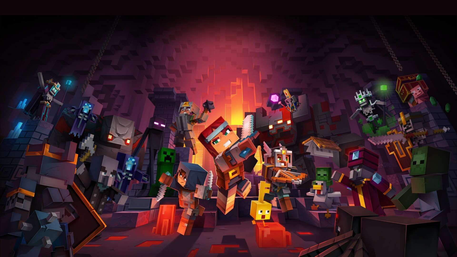 Minecraft: Spicewood دنباله Dungeons رو با بیومای جدید میاره