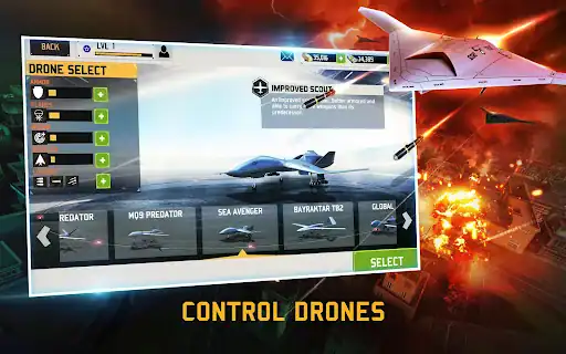 جنگ پهپاد ها Drone Shadow Strike 3 - اسکرین‌شات 19