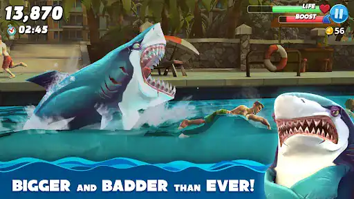 کوسه گرسنه Hungry Shark World - اسکرین‌شات 1