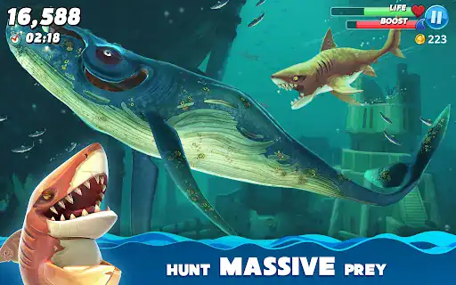 کوسه گرسنه Hungry Shark World - اسکرین‌شات 11