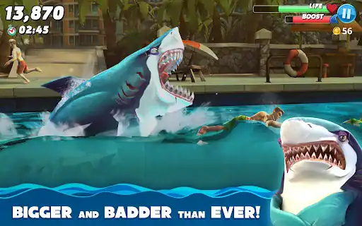 کوسه گرسنه Hungry Shark World - اسکرین‌شات 13