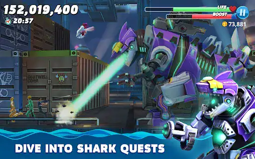 کوسه گرسنه Hungry Shark World - اسکرین‌شات 18