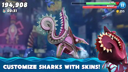 کوسه گرسنه Hungry Shark World - اسکرین‌شات 3