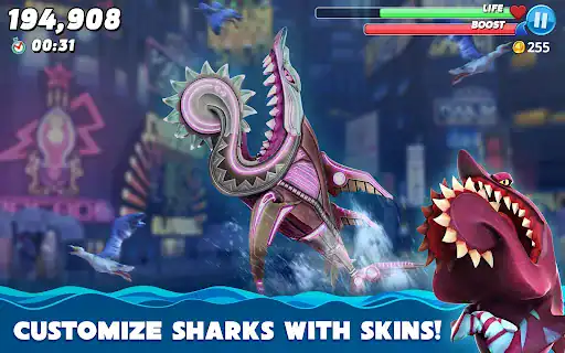 کوسه گرسنه Hungry Shark World - اسکرین‌شات 9