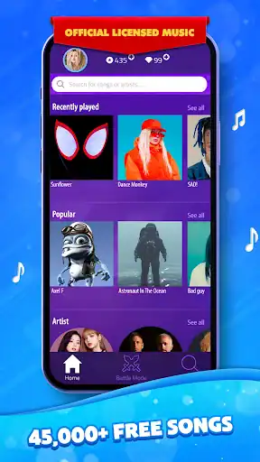 کاشی های جادویی Magic Tiles 3 - اسکرین‌شات 1