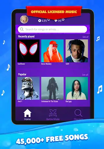 کاشی های جادویی Magic Tiles 3 - اسکرین‌شات 13