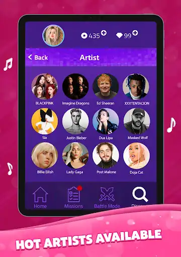 کاشی های جادویی Magic Tiles 3 - اسکرین‌شات 14