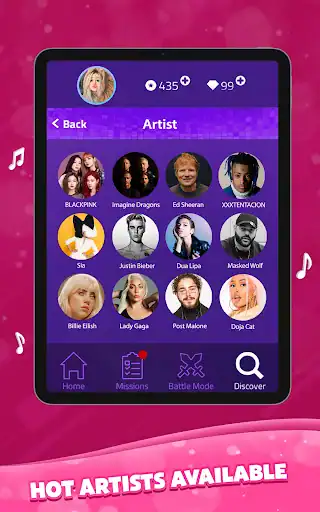 کاشی های جادویی Magic Tiles 3 - اسکرین‌شات 8