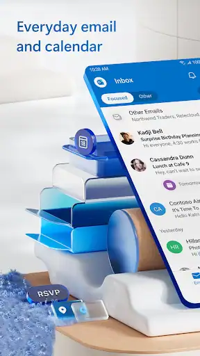 آوت لوک مایکروسافت Microsoft Outlook - اسکرین‌شات 1