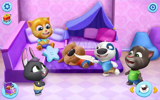 تام سخنگو با دوستان My Talking Tom Friends - اسکرین‌شات 11
