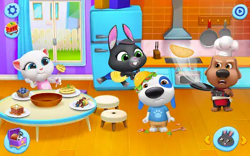 تام سخنگو با دوستان My Talking Tom Friends - اسکرین‌شات 12