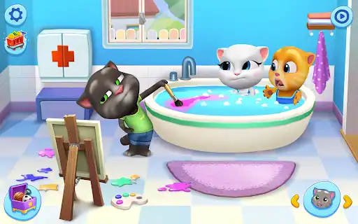 تام سخنگو با دوستان My Talking Tom Friends - اسکرین‌شات 15
