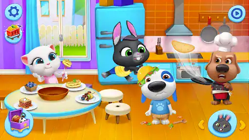تام سخنگو با دوستان My Talking Tom Friends - اسکرین‌شات 5