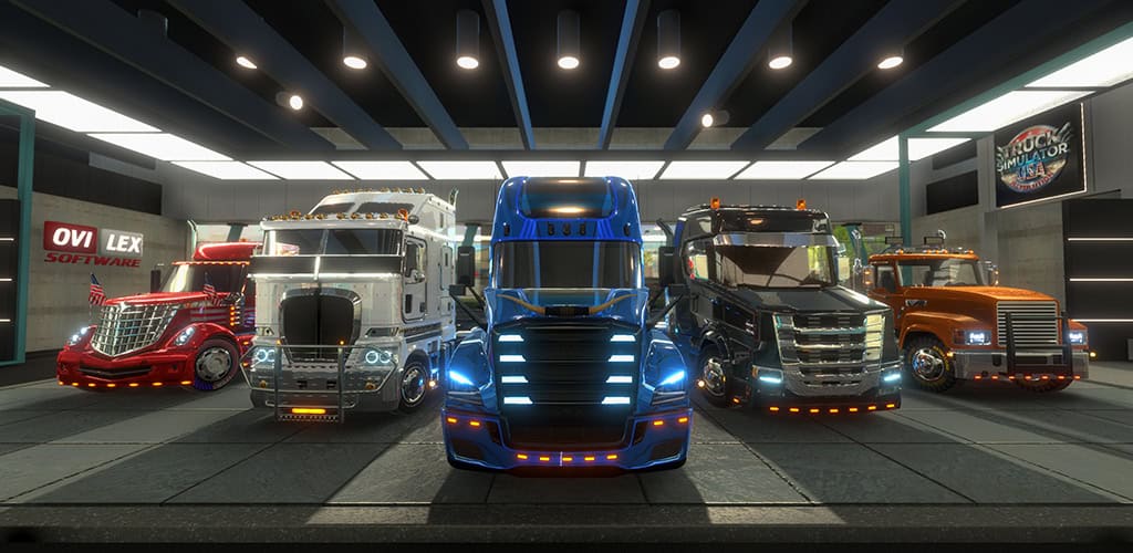 رانندگی تریلی در آمریکا Truck Simulator USA