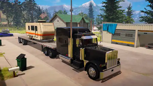 رانندگی تریلی در آمریکا Truck Simulator USA - اسکرین‌شات 16