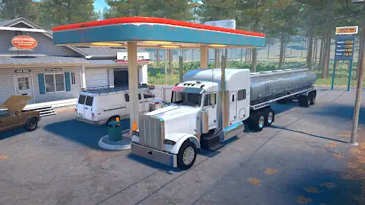 رانندگی تریلی در آمریکا Truck Simulator USA - اسکرین‌شات 3