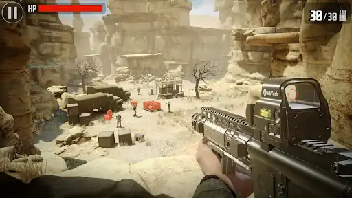 نابودگر زامبی ها Zombie Sniper War 3 - اسکرین‌شات 1