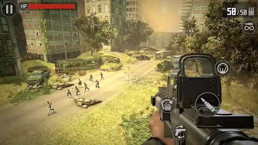 نابودگر زامبی ها Zombie Sniper War 3 - اسکرین‌شات 10