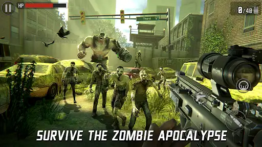 نابودگر زامبی ها Zombie Sniper War 3 - اسکرین‌شات 3