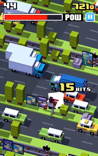 جاده های پر خطر Crossy Road - اسکرین‌شات 13