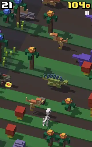 جاده های پر خطر Crossy Road - اسکرین‌شات 15