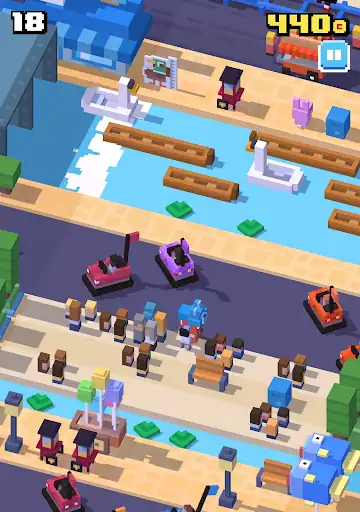 جاده های پر خطر Crossy Road - اسکرین‌شات 18