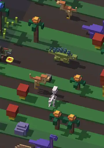 جاده های پر خطر Crossy Road - اسکرین‌شات 23