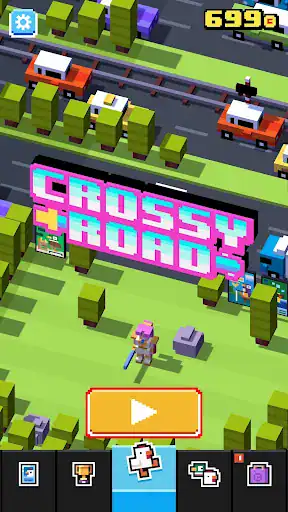 جاده های پر خطر Crossy Road - اسکرین‌شات 4