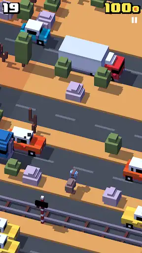 جاده های پر خطر Crossy Road - اسکرین‌شات 8