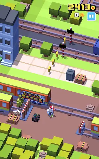 جاده های پر خطر Crossy Road - اسکرین‌شات 9