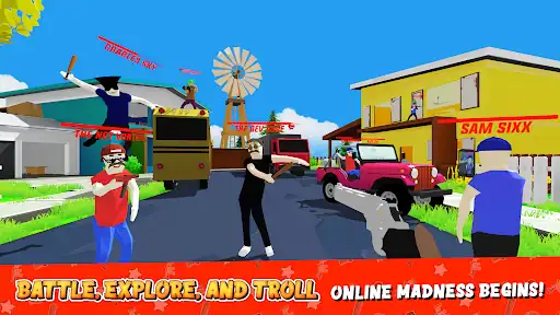 شهر بروبکس Dude Theft Wars - اسکرین‌شات 11