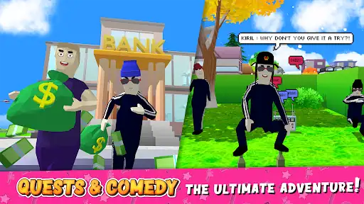 شهر بروبکس Dude Theft Wars - اسکرین‌شات 18