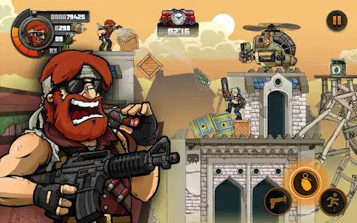 سربازان آهنین Metal Soldiers 2 - اسکرین‌شات 4